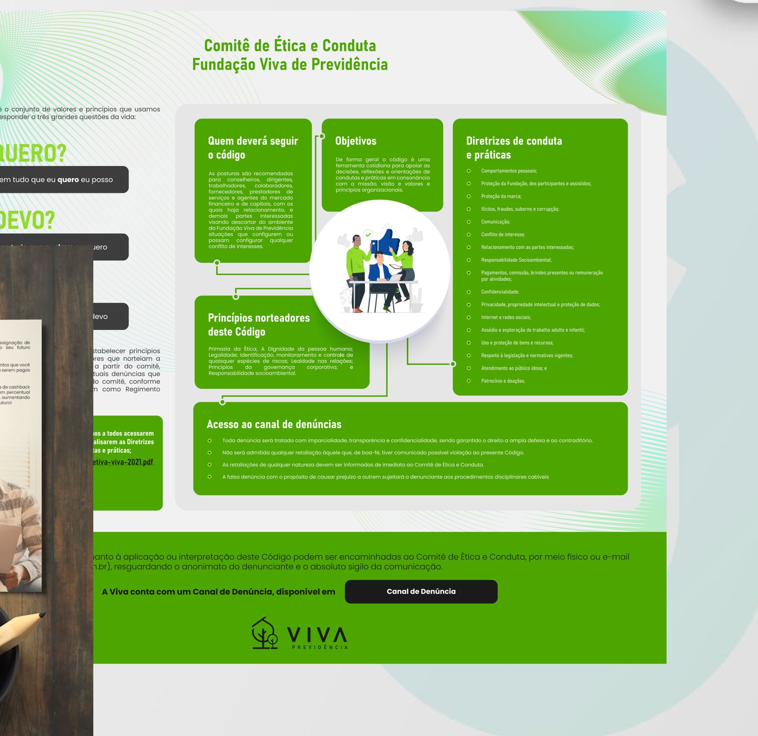 Código de ética Viva Previdência