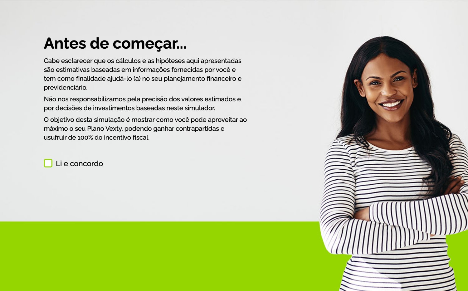 Incentivo consentimento