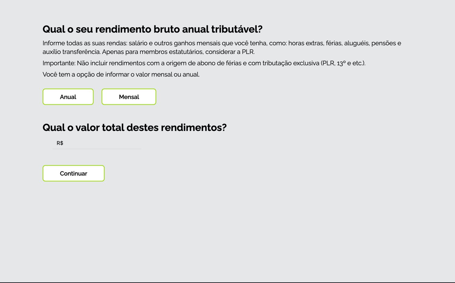 Incentivo simulação